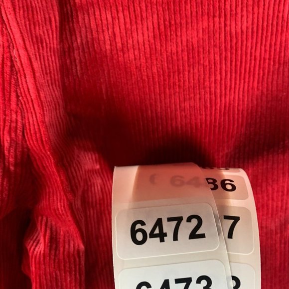 Vineyard Vines Boys Corduroy Classic‎ Club Pant Solid Red Size 18 NWT 6472 - Picture 11 of 11